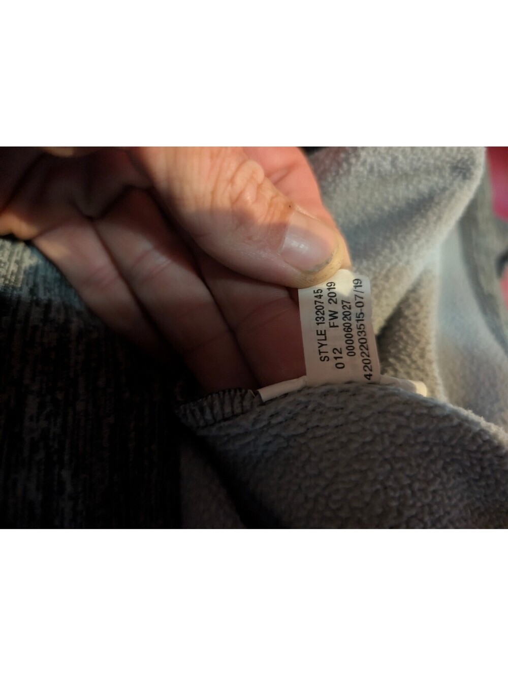 Under Armour Men's Gray ColdGear Loose Fit 1/4 Zip Pullover Sweatshirt XXL - Picture 5 of 6